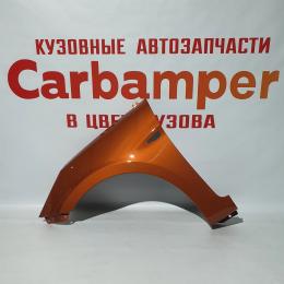 Крыло переднее левое с отв. Хендай-Солярис 2011-2017г (663111R300) по цене 6500 рублей